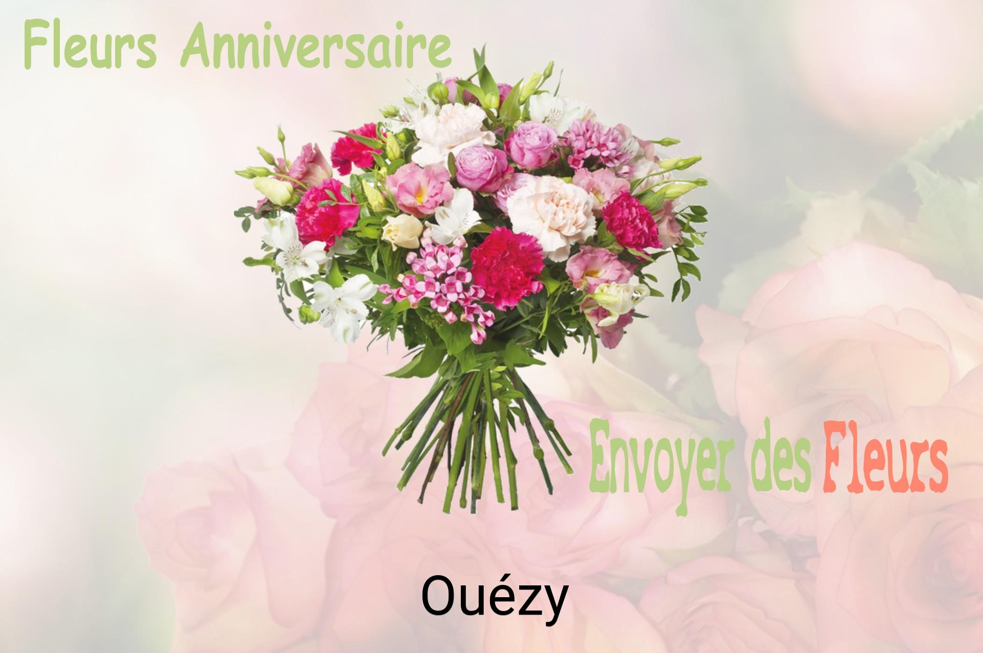 Bouquet de fleurs d’anniversaire livré à Ouézy